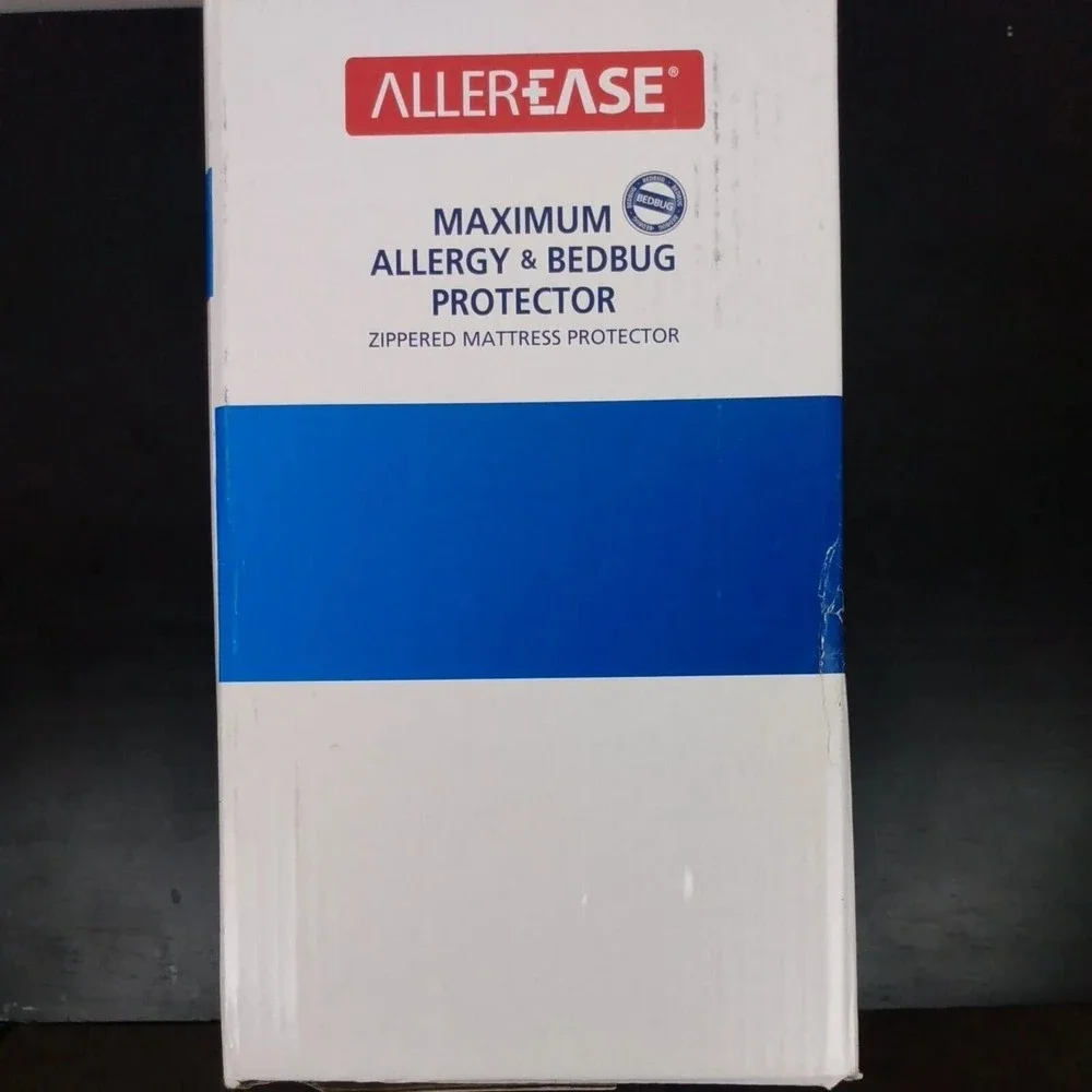 AllerEase Maximum Allergy & Bed Bug Protector Zippered Mattress Protector TWIN